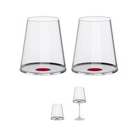 Trebonn SplitGlass Bicchieri Modulari Magnetici (Set 2) - Da Bicchiere a Calice in 1 Click - Salvaspazio, Lavabili in Lavastoviglie