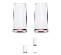 Trebonn SplitGlass Bicchieri Modulari Magnetici (Set 2) - Da Bicchiere a Calice in 1 Click - Salvaspazio, Lavabili in Lavastoviglie