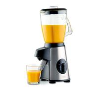 Trebs 815010 frullatore in acciaio inossidabile 1,7 l, 500 w, con beccuccio versante e miscelatore per baguette, ingredienti hinzugabe singolo by lid