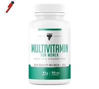 Trec Nutrition, Multivitamin for Women, 90 cps Multivitaminico con Collagene
