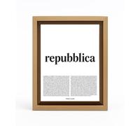 Treccani Emporium - Definizione da parete 30x40 - Repubblica