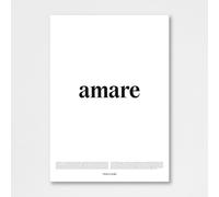 Treccani Emporium Poster - Amare 30X40 Linea Definizione