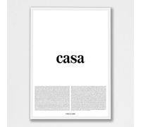 Treccani Emporium Poster - Casa 50X70 Linea Definizione