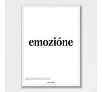 Treccani Emporium Poster - Emozione 30X40 Linea Definizione