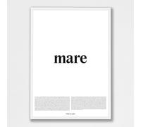 Treccani Emporium Poster - Mare 30X40 Linea Definizione