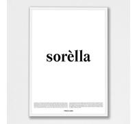 Treccani Emporium Poster - Sorella 30X40 Linea Definizione
