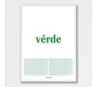Treccani Emporium Poster - Verde 30X40 Linea Definizione