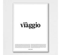 Treccani Emporium Poster - Viaggio 50X70 Linea Definizione