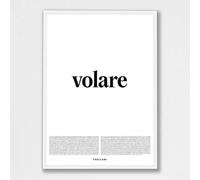 Treccani Emporium Poster - Volare 50X70 Linea Definizione