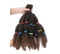 Trecce Capelli Afro Crespi Bulk Afro Ricci Capelli Sintetici Corti 12" Estensioni per Capelli Treccia all'Uncinetto per Donne Africane Americane-T1B/30-12 POLLICI-9 Pz/Lotto