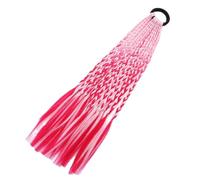 Trecce colorate estensioni dei capelli con bande coda di cavallo estensione dei capelli per ragazze accessori per capelli colorati extension per capelli morbide pratiche