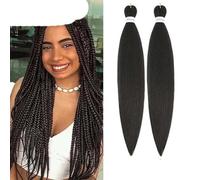 Trecce Jumbo Estensioni dei capelli Treccia pre allungata Texture Capelli sintetici afro Acqua calda Set 12/16/26/30/36 pollici-#4-36 pollici-CINA-1pcs/lotto