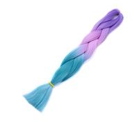 Trecce Jumbo sintetiche Ombre Color Trecce Extension for capelli Trecce a scatola(#18)