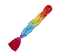 Trecce Jumbo sintetiche Ombre Color Trecce Extension for capelli Trecce a scatola(#30)