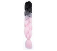 Trecce Jumbo Trecce sintetiche Ombre Estensioni dei capelli Trecce afro 100g 24 pollici Jumbo Box Braids-B5-24 pollici-CINA-1 Pz/lotto