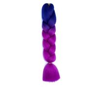Trecce Jumbo Trecce sintetiche Ombre Estensioni dei capelli Trecce afro 100g Trecce Jumbo da 24 pollici Box-B46-24 pollici-CINA-1 Pz/lotto