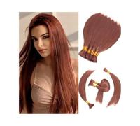Trecce per capelli Capelli brasiliani Remy scuri lisci senza trama, pacchi di capelli alla rinfusa for intrecciare Extension per capelli(20 Inch)