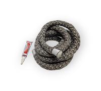 TRECCIA ARTICA NERA Ø 20 PIU' THERMOFIX ADESIVO LUNGHEZZA 2,5 MT