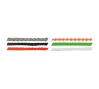 Treccia levilene 7,5 mm bianco/arancio - 200 MT Osculati - 06.445.07BA