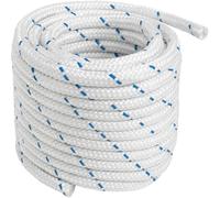 Treccia Multiuso 12 mm x 10 m - Corda Trecciata Resistente - Stabilizzata UV - Anti-intemperie - Per Nautica, Giardinaggio, Campeggio e Fai-da-te - LEMAG SRL