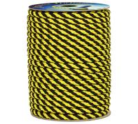 Treccia segnaletica Giallo/Nera 10 mm - 100 m
