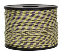 Treccia sky gialla con spia viola 2 mm - 100 mt