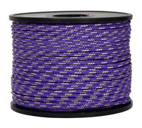 Treccia sky viola con spia gialla 2 mm - 100 mt