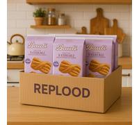 Trecciamore 5 Cereali 210g - Confezione da 6 - Merendine Soffici con Farina Integrale e Cereali Selezionati - Senza Olio di Palma, Ideali per Colazione o Pausa Sana"