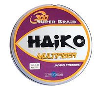 Trecciato 300Mt 0.30mm 55Lbs 6 Capi Treccia Pesca Spinning Carpfishing Bolentino Vertical Jigging Mare Multifibra Braid