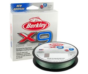 TRECCIATO BERKLEY X9 BRAID 300 MT FILO PESCA SPINNING MARE MULINELLO EGI SHORE