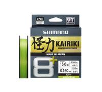 Trecciato Lenza Kairiki 8+ - 300m 0.16mm 9.8kg Mantis Green Shimano