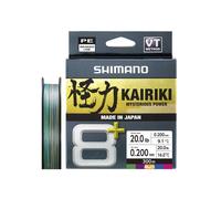Trecciato Lenza Kairiki 8+ - 300m 0.20mm 16kg Multicolor Shimano