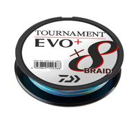 DAIWA Tournament x8 Braid EVO+, multi colore, Lenza Intrecciata