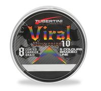 TRECCIATO PESCA 8 FILI TUBERTINI VIRAL BRAID 1000 MT MULTICOLOR MULINELLO TRINA