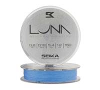 Trecciato Seika Luna EGI - Trecciato 8X per Eging Notturno e Tramonto - Lenza da Pesca ideale per Seppia, Calamaro, Totano, Polpo (0.12 mm (0,6 PE) - 5.4kg (12lb))