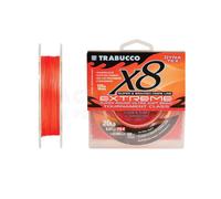 TRECCIATO TRABUCCO DINA TEX PRO X8 EXTREME TRAINA SPINNING ORANGE FLUO