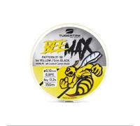 Trecciato X8 150mt 0.10mm BeeMax due colorii: 1mt Yellow - 5cm Black