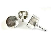 Tredoni Imbuto in Alluminio -Sostituzione- Misura 12 Tazze Caffettiera Espresso in Alluminio Moka Express- 8,3cm (12 Tazze)