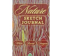 Tree Bark Nature Sketch Journal: Great Gift for Nature Lovers, Birders, Travelers, and Artists! 6x9 in. 120 Page Lined Notebook for Sketching and Notes - Tree Bark Original Art Design