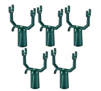 Tree Branch Support, Fruit Tree Limb Holder, Leaning Adjustable Straightening, Rust-Proof Metal Plant Straightener for Outdoor Planting Vineyards Flower, 3.94x2.36 Inches 5 Pieces