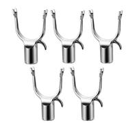 Tree Branch Support - Tree Straightening Kit | Support Branch Extender | Metal Trees Cane, 5-Piece Alloy Round Tube Design, Fruit Trees Garden Stump Broom Stick for Balcony Gardening