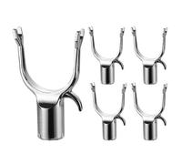 Tree Branch supports, Set of 5 Tree Limb Extender Kit, 3.54x2.17 inches, Adjustable Garden Plant Braces, Ideal for Saplings, Sunflowers, Grapes, Rose Bushes, Raised Beds, Silver