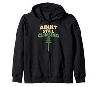 Tree Climber Rewilding Movimento primordiale Adulto Felpa con Cappuccio