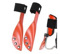 Tree Climbing Spikes Cover Set, Climbing Gear Guard Soft Protector, Secure Flexible Sports Accessory for Outdoor Tasks, Safety Support Solution Hikers Landscapers Farmers Climbers Arborists