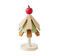 Tree Coasters - Set di sottobicchieri per albero di Natale | Estetico pieghevole in silicone tappetino protettivo resistente al calore per tavolo da pranzo cucina ciotole tazze bevande