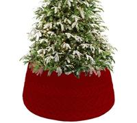 Tree Collar - Soft Reusable Festive Ring, Decorative Christmas Tree Stand Cover | Holiday Home Decoration for Indoor and Outdoor Use, Friends, Adults, Kids, Parties, Seasonal Decor, Living Room, Porch