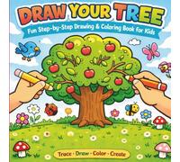 Tree Drawing Book for Kids: Learn to Draw Trees Step by Step | Fun & Easy Nature Sketching and Coloring Activity Book for Ages 4-10: Simple ... for Kids | Beginner-Friendly Nature Art Book