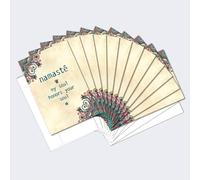 Tree-Free Greetings EcoNotes 12-Count Age Doesn't Mean Blank Notecard Set With Envelopes, All Occasion, Ralph Waldo Emerson Quote (FS56960) Tasto per nome Honor