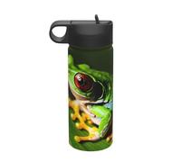 Tree Frog Baby Printing 18oz bollitore sportivo isolato portatile in acciaio inossidabile per palestra campeggio
