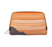 Tree Hills and Rivers - Trousse portatile per cosmetici, da viaggio, unisex, con chiusura a cerniera, adatta per l'uso quotidiano, bianco, Taglia unica